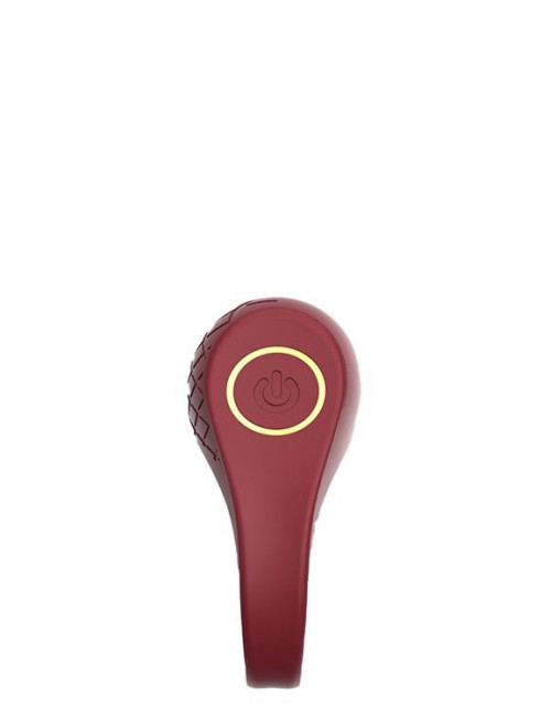 Dream Toys Romance Ivy - Silikonowy pierścień wibracyjny USB