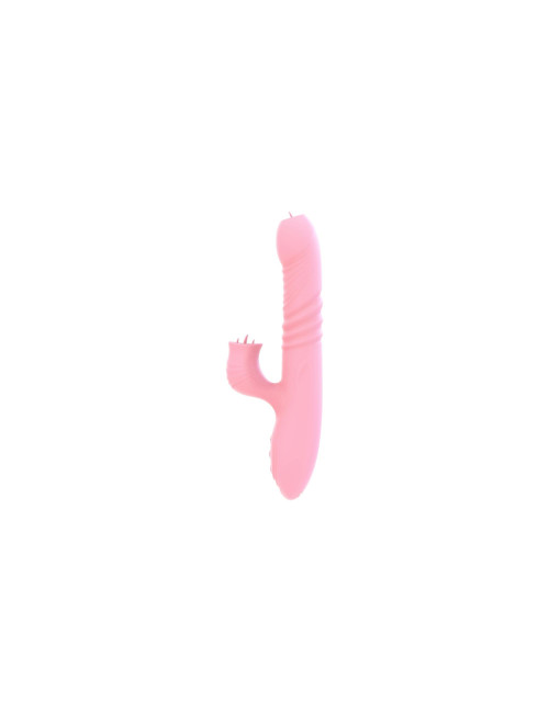 Wibrator USB Pink – Stymulator Punktu G i łechtaczki, 20 funkcji, silikon medyczny, wodoodporny
