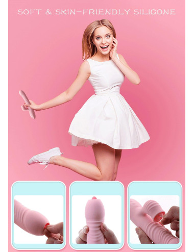 Wibrator-Fanny USB -Pink