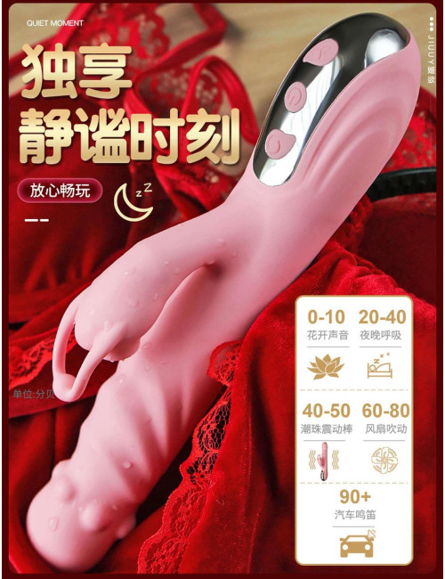 Wibrator Ava USB Pink z Funkcją Ogrzewania