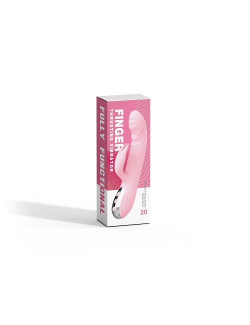 Wibrator USB Michelle Pink – Zabawki, Wibrator Punktu G, silikon, 20 trybów