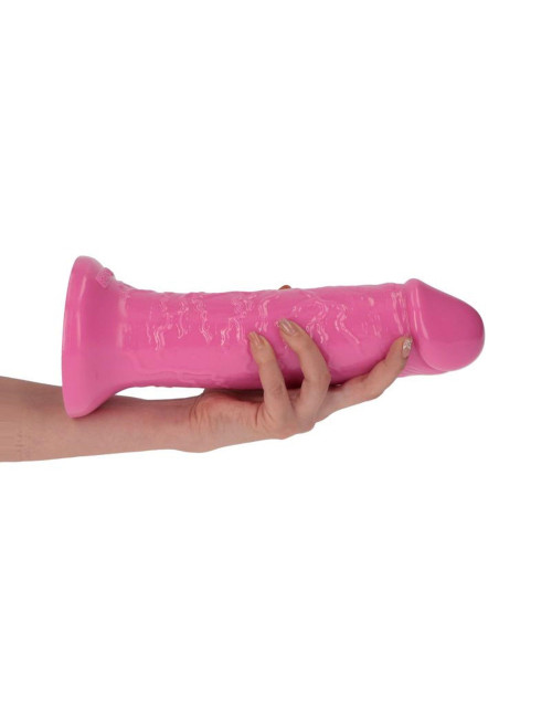 Dildo Sansone Pink - Zabawki Cyber Skóra Realistyczne Dildo dla Niej