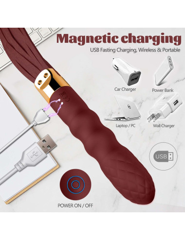 Virbating flogger