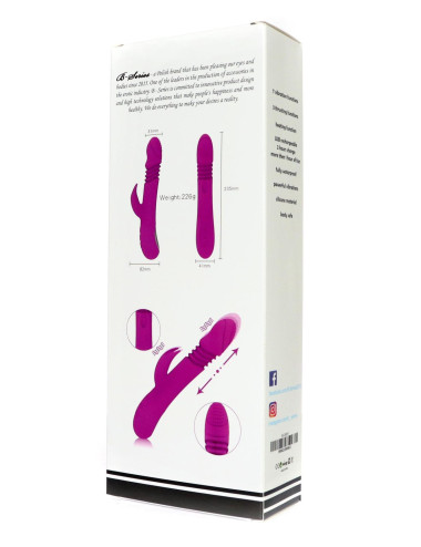 Wibrator-Ella, 7 vibration modes 3 thrusting function, Heating