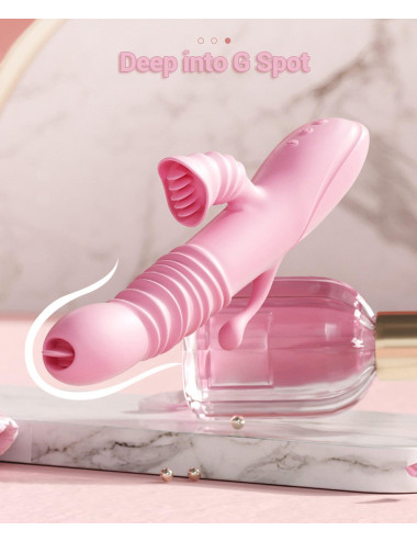 Wibrator-Ada USB -Pink