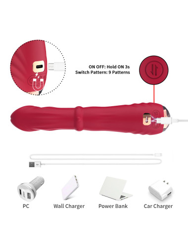 Jackal Red 9 vibration function