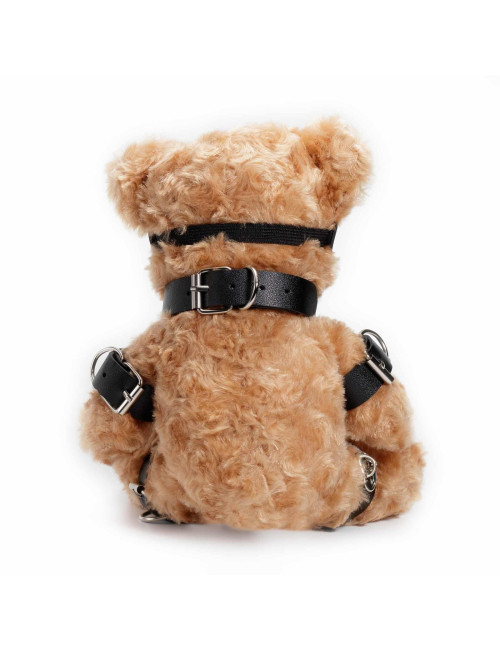Crushious Crushito Bondage Teddy Bear Black 31cm - Śmieszne Rzeczy, zabawny prezent do sypialni