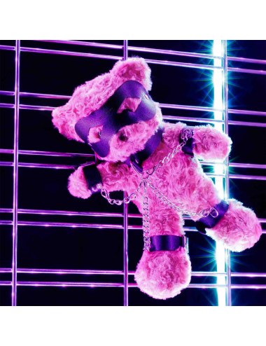 CRUSHIOUS CRUSHITO BONDAGE TEDDY BEAR BLACK 31CM