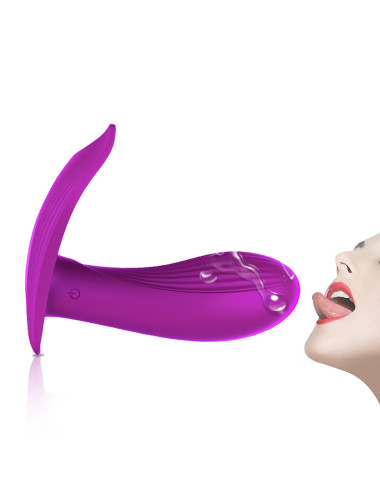 Stymulator-Silicone Panty Vibrator USB 10 Function / Heating / Voice Control