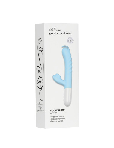 Silicone Vibrator 7 Powerful Modes - 
Flapping and 7 Thrusting
Heating