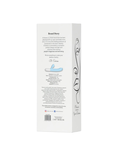 Silicone Vibrator 7 Powerful Modes - 
Flapping and 7 Thrusting
Heating