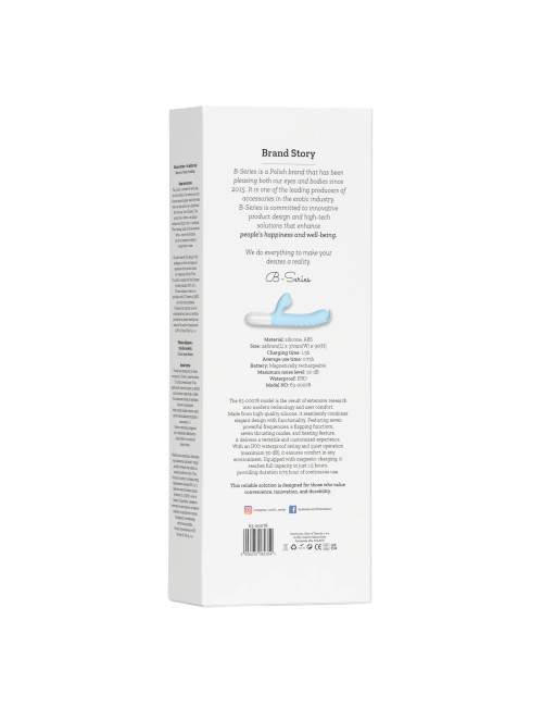 Silicone Vibrator 7 Powerful Modes - 
Flapping and 7 Thrusting
Heating