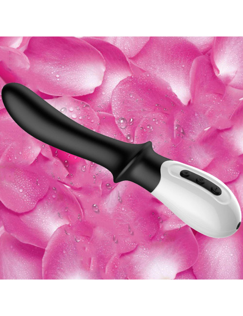 Wibrator silikonowy – stymulator prostaty i G-spot, 10 funkcji, podgrzewanie, wodoodporny USB