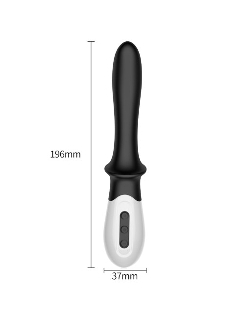 Wibrator silikonowy – stymulator prostaty i G-spot, 10 funkcji, podgrzewanie, wodoodporny USB