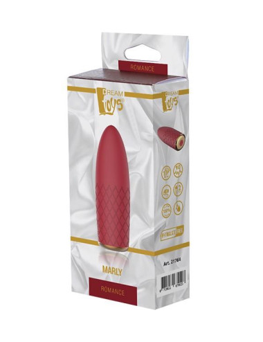 ROMANCE MARLY Wibrator – Zabawki erotyczne, Masażer silikonowy, USB, wodoodporny