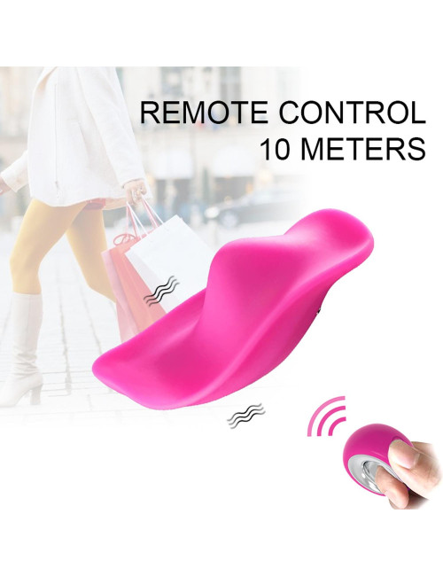 Stymulator Zdalnie Sterowany Wibrator 12 Funkcji Silikon Medyczny Wodoodporny Zabawki