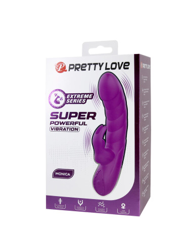 Pretty Love Monica – Powerful Silicone Rabbit Vibrator