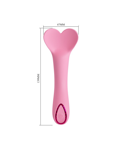 PRETTY LOVE - DJ COCK, 10 vibration functions, Magnetic USB charging