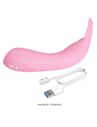 PRETTY LOVE - DJ COCK, 10 vibration functions, Magnetic USB charging