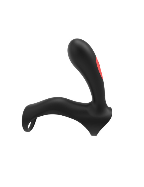 Stamen Black - bezprzewodowy pierścień wibracyjny z pilotem, 7 trybów, wodoodporny IPX7