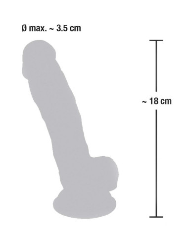 Medical Silicone Dildo 18 cm