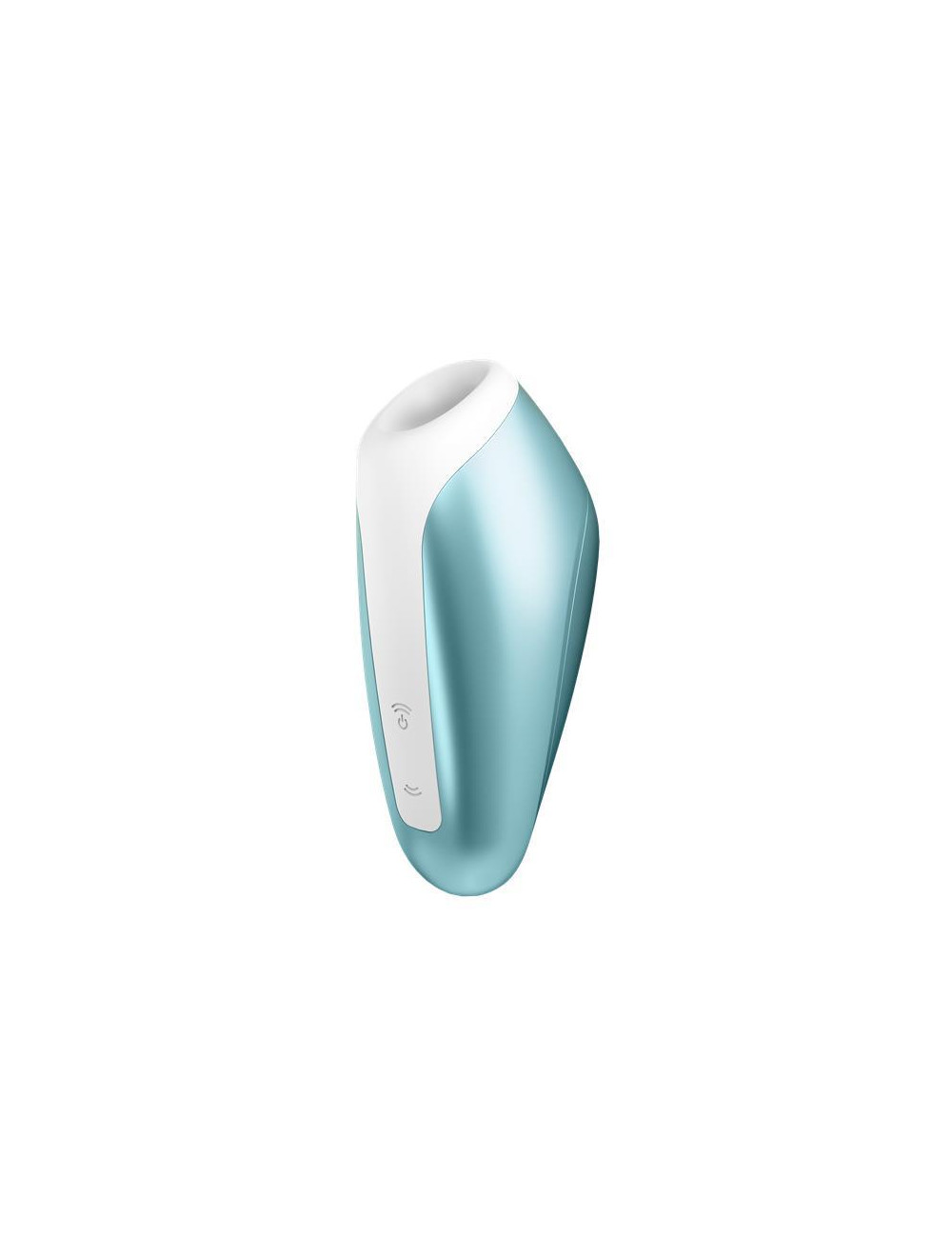 Love Breeze Ice Blue - Wibrator z Air Pulse, 11 funkcji, IPX7, silikon bezpieczny dla ciała