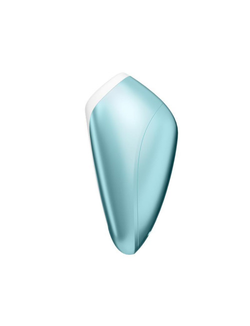 Love Breeze Ice Blue - Wibrator z Air Pulse, 11 funkcji, IPX7, silikon bezpieczny dla ciała