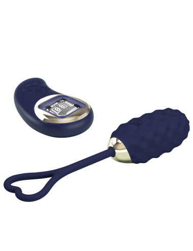 PRETTY LOVE - Vivian Blue, 10 vibration functions 9 speed levels Wireless remote control