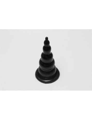 Rocket Drill 7,3 cala analny plug czarny 18,5 cm Power Escorts BR105