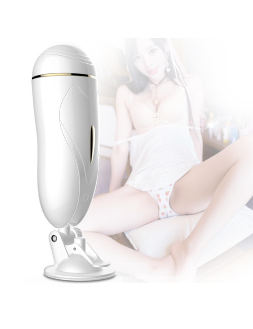 Zabawka erotyczna: Masturbator Waginy z Wibracjami USB – 7 Trybów, Interaktywna Funkcja / Talk Mode