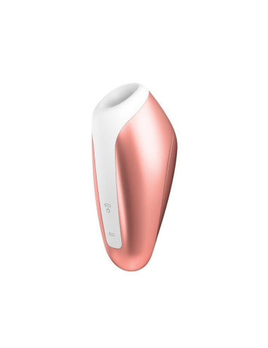 Love Breeze Sucker – Wibrator Air Pulse miedziany, 11 funkcji, IPX7, silikon bezpieczny dla ciała