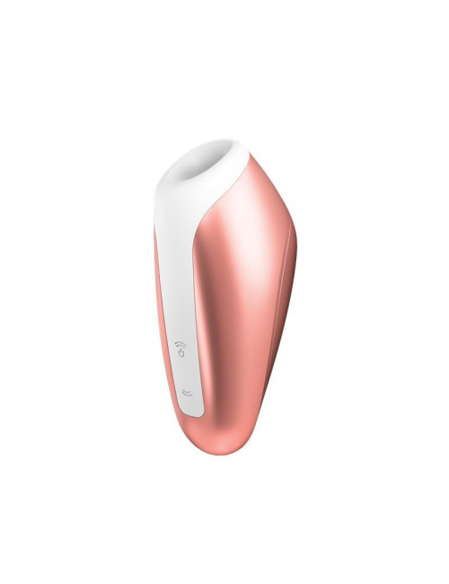 Love Breeze Sucker – Wibrator Air Pulse miedziany, 11 funkcji, IPX7, silikon bezpieczny dla ciała