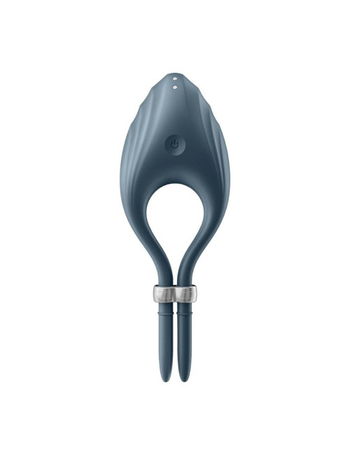 Satisfyer Duelist Ring Vibrator Dark Blue - Zabawki / Pierścienie / Z wibracją