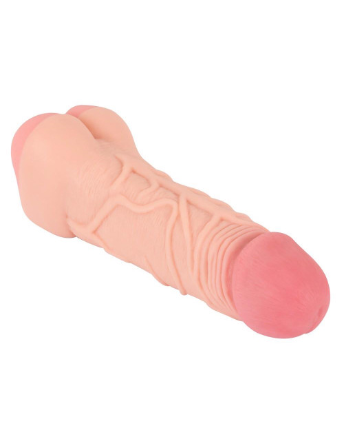 Masturbator i rękaw waginalny Nature Skin 2in1 Extension+Mas