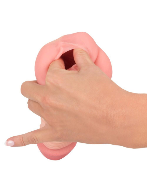 Masturbator i rękaw waginalny Nature Skin 2in1 Extension+Mas