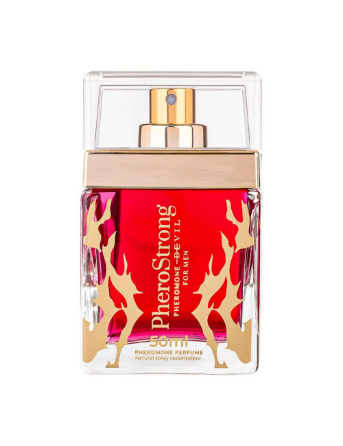PheroStrong Feromony Męskie Devil - Afrodyzjaki 50 ml