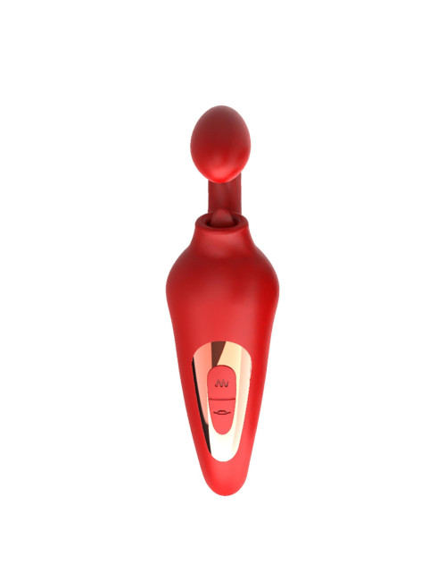 Wibrator Merfi - 10 funkcji wibracji, 10 częstotliwości języczka, USB, wodoodporny