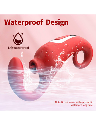 Wibrator-Merfi, 10 vibration functions, 10 frequency tongue licking USB