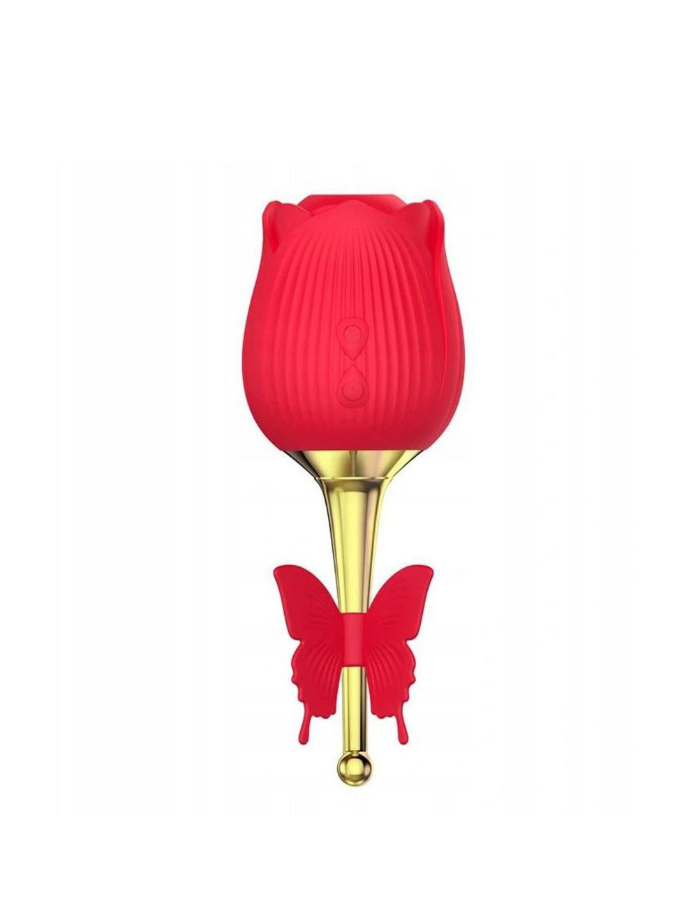 Flirting Partner USB – bezdotykowy wibrator silikonowy z 10 funkcji (stymulator powietrzny i wibracje)