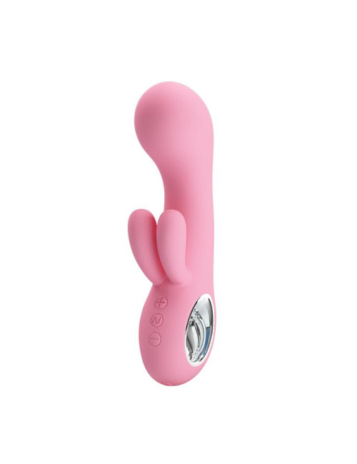 Pretty Love Chris USB 7 Trybów Wibrator Króliczek silikon medyczny wodoodporny