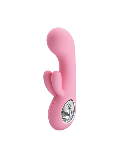 Pretty Love Chris USB 7 Trybów Wibrator Króliczek silikon medyczny wodoodporny