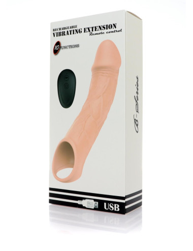 Stymulator - Vibrating Extension - USB 10 Functions / Remote Control