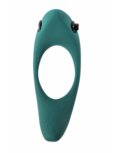 Pierścień erekcyjny z wibracją Pure Passion Lunar Green