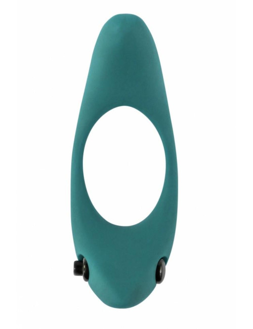 Pierścień erekcyjny z wibracją Pure Passion Lunar Green