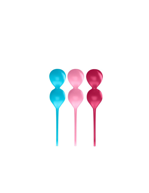 Zestaw kulek Kegla Satisfyer C03 Double do treningu