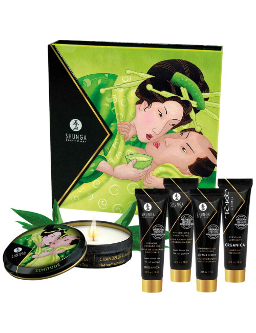 Shunga Geisha's Secret Zestaw Afrodyzjakowy Zielona Herbata