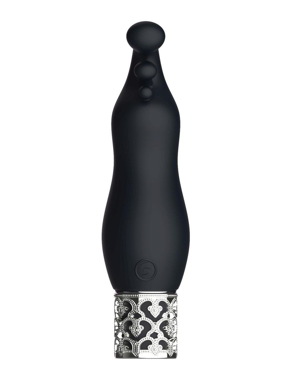 Royal Gems Exquisite Czarny Silikonowy Bullet USB