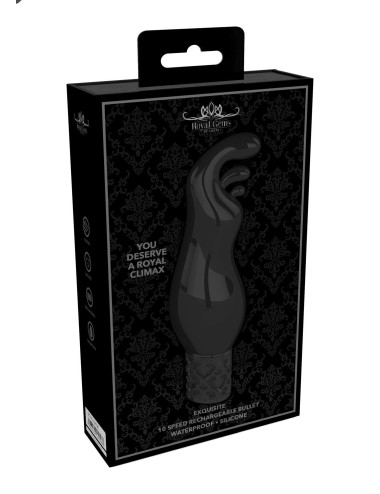 Exquisite - Rechargeable Silicone Bullet - Black
