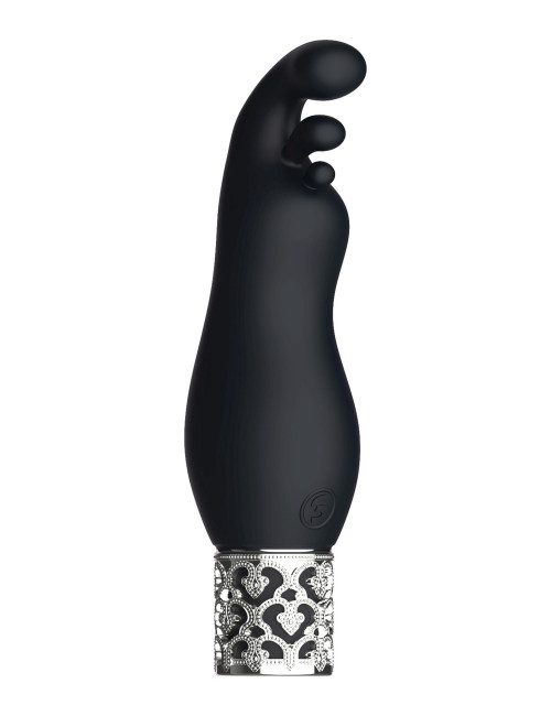 Royal Gems Exquisite Czarny Silikonowy Bullet USB