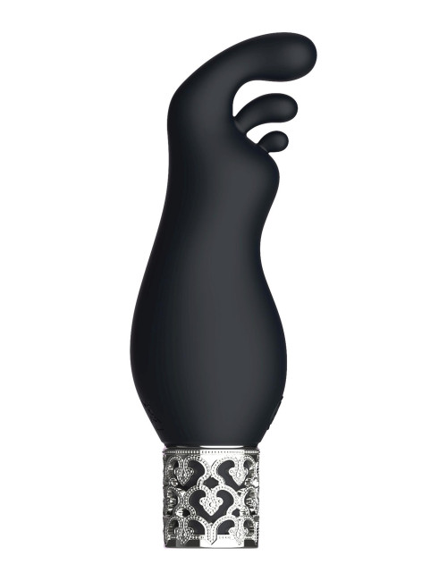 Royal Gems Exquisite Czarny Silikonowy Bullet USB